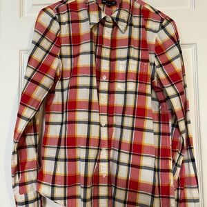 Women’s Red Plaid Shirt